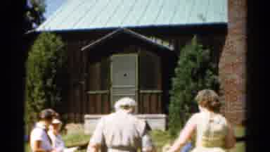 Catskill New York US (1962): People Dressed Nicely And Gathering For An Event