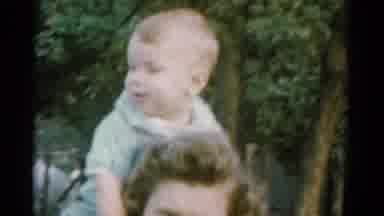 Catskill New York USA (1962): A Mother Takes Her Son To The Zoo For Fun