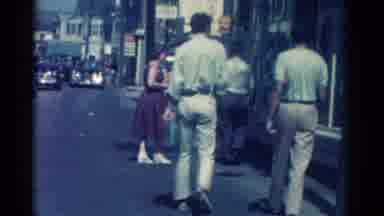 Catskill New York USA (1962): Downtown Mainstreet Retail Store Shopping