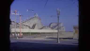 Los Angeles California USA (1962): A Look At An Amusement Park Featuring A Large