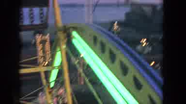 Los Angeles California USA (1962): First Person View Of A Ferris Wheel Ride At