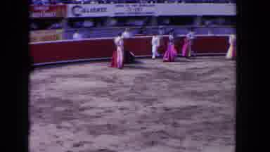 Los Angeles California USA (1962): Bullfight Final Moments Where The Bull Dies