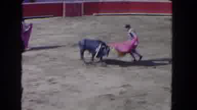 Los Angeles California USA (1962): Men Participating In Bullfighting