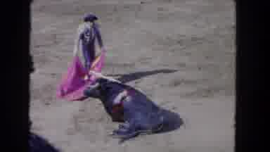 Los Angeles California USA (1962): The Battle Was Won When The Bull Refused To