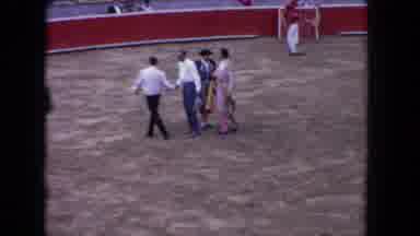 Los Angeles California USA (1962): Performers And Crew Setting Up For An Event In