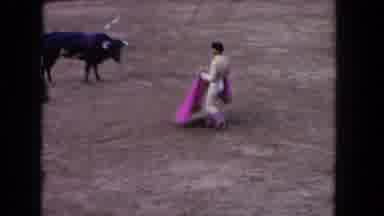 Los Angeles California USA (1962): A Matador Walking Into A Ring To Walking Up To
