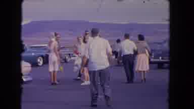 Los Angeles California USA (1962): A Group Of Friends Getting Together