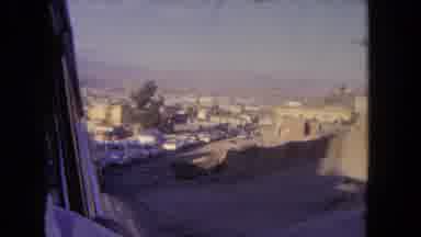 Los Angeles California USA (1962): View From Inside Car Of Traffic Up Ahead