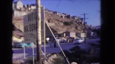 Los Angeles California USA (1962): Various Shots Of An Underdeveloped Town With