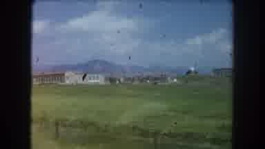 Summit County Colorado USA (1962): A View Of A Farm From The Road And Road Signs