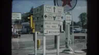Summit County Colorado USA (1962): Confusing Signs In The Middle Of An