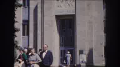Summit County Colorado USA (1962): People Going About Their Day In The City Either