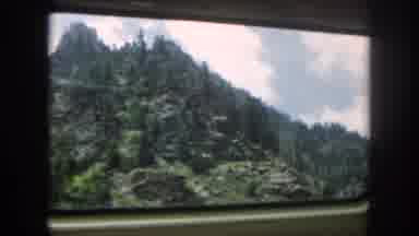 Summit County Colorado USA (1962): Countryside Zooms By With Lush Trees