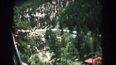 Summit County Colorado USA (1962): Scenic Drive Beautiful Evergreens Green Trees