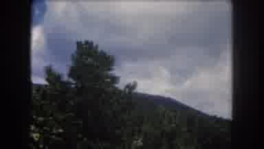 Summit County Colorado USA (1962): Road Side View While Traveling In The County