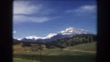 Summit County Colorado USA (1962): Scenic View Of A Snow Capped Mountain In The