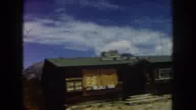 SUMMIT COUNTY COLORADO USA-1962: Trees Mountains Sky Clear Weather House Forest