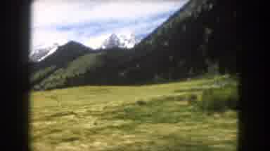 Summit County Colorado USA (1962): While Driving Sightseeing An Area Of Plains