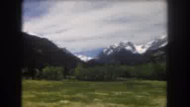 Summit County Colorado USA (1962): Driving Along Observing The Beauty Of Nature