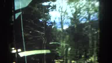 Summit County Colorado USA (1962): View From Train Of Mountains With Eternal Slow