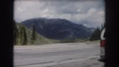 Summit County Colorado USA (1962): The Beautiful View Of The Mountains Trees