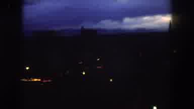 Summit County Colorado USA (1962): Dark Overview Of A City With Low Lighting At