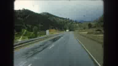 Summit County Colorado USA (1962): There Are A Vehicle On The Road Cleaning The