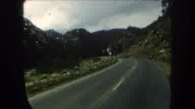 Summit County Colorado USA (1962): It Is The Highway Road Some Car Is Going In The