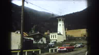Summit County Colorado USA (1962): Home Video From The 70s Of A Tower In Town