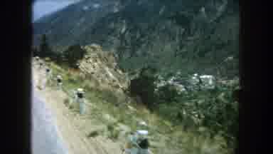 Summit County Colorado USA (1962): Cars Driving Down The Road
