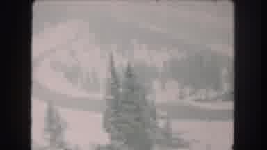 Summit County Colorado USA (1962): Skiing In The Snow Capped Mountains