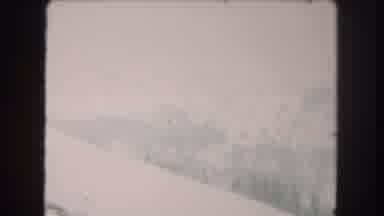 Summit County Colorado USA (1962): Snowy White Mountain And Valley Terrain With