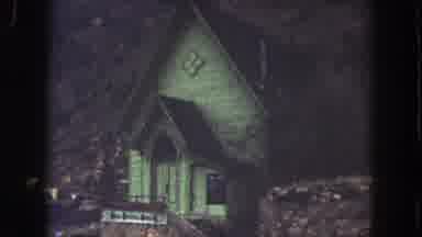 Summit County Colorado USA (1962): The Premises Of A Small Church Built On A Hilly