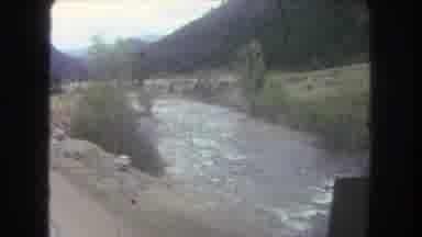 Summit County Colorado USA (1962): Going Through The Deserted Village In A Car