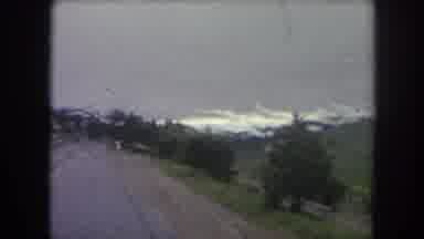 Winter Park Colorado USA (1962): Driving On A Rainy Day Then Changing To Driving