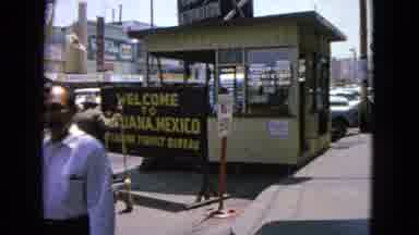 Barrington Illinois USA (1963): Truck Driving While Man Pick Up Broom And Dust Pan