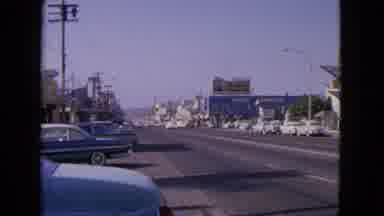 Barrington Illinois USA (1963): The Traffic Police Is Doing Talking In The Road