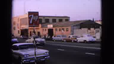 Barrington Illinois USA (1963): A Recording Of Various Cars And Trucks Driving
