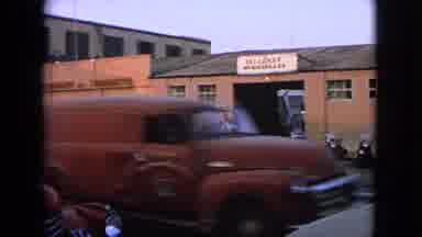 Barrington Illinois USA (1963): A Busy Street With Lot Of Cars Moving And People