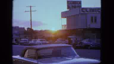 Barrington Illinois USA (1963): Little Man Walking Alone