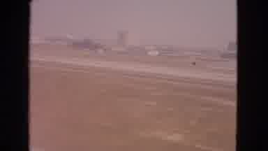 Barrington Illinois USA (1963): Vintage Plane Getting Ready For Take Off On Runway