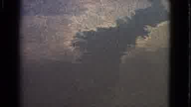 Barrington Illinois USA (1963): View Of Large River And Hills From An Airplane