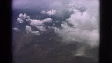 Barrington Illinois USA (1963): Flying In A Plane On A Mostly Clear Day With Some