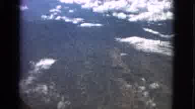 Barrington Illinois USA (1963): Airplane Footage As The Plane Flies Above The