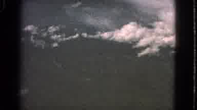Barrington Illinois USA (1963): Plane Flying Over Mountains