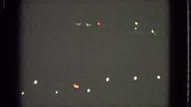 Barrington Illinois USA (1963): Christmas Lights On People's Houses As Someone