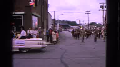 Barrington Illinois USA (1963): Uniformed People Parade Through Small Town Likely
