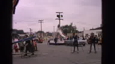Barrington Illinois USA (1963): Parade Moving Down The Street