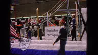 Barrington Illinois USA (1963): Many Of The Persons Are In The Scout Hall Doing