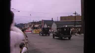 Barrington Illinois USA (1963): Man Jumping On A Trampoline In The Middle Of The